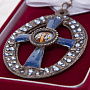Крест ордена Св. Ольги I, II и III степени с кристаллами Swarovski, фотография 2. Интернет-магазин ЛАВКА ПОДАРКОВ