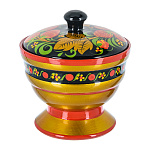 300028 Хохлома СОЛОНКА " Клубника" 100*90 в/кат 25150090080