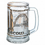 Пивная кружка 0,5 л "Новая Москва", фотография 2. Интернет-магазин ЛАВКА ПОДАРКОВ