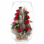 Цветы в вакууме "Красные розы", фотография 2. Интернет-магазин ЛАВКА ПОДАРКОВ