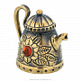 Колокольчик с янтарем "Чайник", фотография 4. Интернет-магазин ЛАВКА ПОДАРКОВ