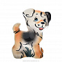 Фарфоровая статуэтка "Собака дружок". Гжель, фотография 3. Интернет-магазин ЛАВКА ПОДАРКОВ