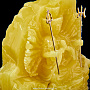 Скульптура из натурального янтаря "Богиня Гуань Инь 1000 рук", фотография 6. Интернет-магазин ЛАВКА ПОДАРКОВ