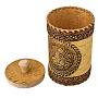 Туес для сыпучих продуктов из бересты, фотография 3. Интернет-магазин ЛАВКА ПОДАРКОВ