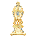 Традиции ФАБЕРЖЕ Сувенир ЯЙЦО пасх.малое "ЦАРСКОЕ" РС-1205-10