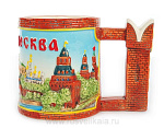 0013768 /0920 Сувенир Кружка "Виды Москвы" в ассортименте