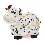 -0802 Традиции ФАБЕРЖЕ Сувенир ШКАТУЛКА"КОРОВА МУЗЫКАЛЬНАЯ" РС-0802