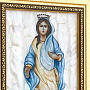 Панно на перламутре "Мария католическая" 32х23 см, фотография 3. Интернет-магазин ЛАВКА ПОДАРКОВ