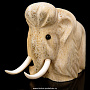 Скульптура "Мамонт" (кость кита, бивень мамонта), фотография 2. Интернет-магазин ЛАВКА ПОДАРКОВ