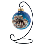 Елочный шар с ручной росписью "Большой театр"