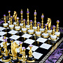 Шахматный ларец из натурального камня с фигурами, фотография 2. Интернет-магазин ЛАВКА ПОДАРКОВ