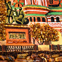 Картина янтарная "Храм Василия Блаженного" 60х80 см, фотография 4. Интернет-магазин ЛАВКА ПОДАРКОВ
