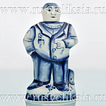  ГЖЕЛЬ  Штоф "НОВЫЙ РУССКИЙ" 