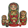 Матрешка "Ягоды" 5 мест, фотография 4. Интернет-магазин ЛАВКА ПОДАРКОВ