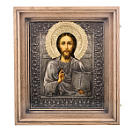Икона в киоте "Господь Вседержитель" 36х40,5 см