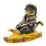 0045791/1704 Сувенир Кот Снежок  Сувенир (белый)