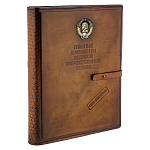 0076769 Книга "ГЛАВНЫЕ ДОКУМЕНТЫ ВОВ" кожа 