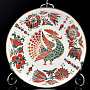 Тарелка декоративная "Петушок". Эллипс. ИФЗ, фотография 1. Интернет-магазин ЛАВКА ПОДАРКОВ