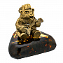 Статуэтка с янтарем "Мишка с балалайкой", фотография 1. Интернет-магазин ЛАВКА ПОДАРКОВ