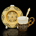 Кофейная пара "Орнамент". Златоуст