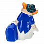 Керамическая статуэтка "Клоун с чемоданом", фотография 4. Интернет-магазин ЛАВКА ПОДАРКОВ