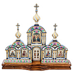 5559 Гжель ИКОНОСТАС Каминный 61*65см К20