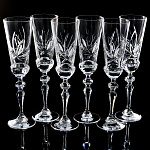 0041019/24430-8159 Набор бокалов, 190 г, 900/43-лотос