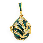  Традиции ФАБЕРЖЕ КУЛОН с сюрпризом 2-1018-08