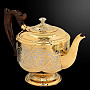 Сервиз чайный на 2 персоны. Латунь. Златоуст, фотография 1. Интернет-магазин ЛАВКА ПОДАРКОВ