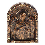 0070590 Изделие из дерева / Икона Ангел Хранитель(арка) 0.165*0.12*0.02