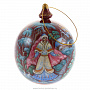 Новогодний елочный шар с художественной росписью, фотография 2. Интернет-магазин ЛАВКА ПОДАРКОВ