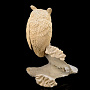 Скульптура из кости кита "Филин", фотография 3. Интернет-магазин ЛАВКА ПОДАРКОВ