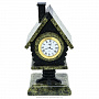 Часы-шкатулка из натурального камня "Избушка", фотография 2. Интернет-магазин ЛАВКА ПОДАРКОВ