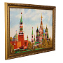 Картина янтарная "Вид на Кремль" 60х40 см, фотография 4. Интернет-магазин ЛАВКА ПОДАРКОВ