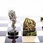 Шахматы с металлическими фигурами "Пираты Карибского моря" 48х48 см, фотография 5. Интернет-магазин ЛАВКА ПОДАРКОВ