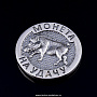 Сувенирная монета из серебра "Кабан/свинья", фотография 1. Интернет-магазин ЛАВКА ПОДАРКОВ