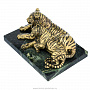Бронзовая статуэтка "Тигриная идиллия", фотография 2. Интернет-магазин ЛАВКА ПОДАРКОВ