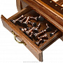 Шахматный стол из дерева с ящиками, фотография 4. Интернет-магазин ЛАВКА ПОДАРКОВ