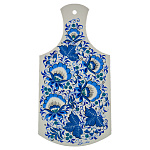 Доска разделочная "Цветы". Хохлома