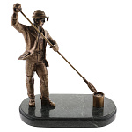 10706 Бронза Скульптура "Металлург"