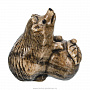 Статуэтка из камня "Еж с яблоком", фотография 1. Интернет-магазин ЛАВКА ПОДАРКОВ