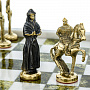 Шахматы из камня с бронзовыми фигурами "Русские" 32х32 см, фотография 5. Интернет-магазин ЛАВКА ПОДАРКОВ