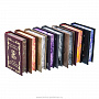 Коллекция из 25 миниатюрных книг в деревянном шкафчике, фотография 9. Интернет-магазин ЛАВКА ПОДАРКОВ