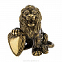 Бронзовая статуэтка "Лев со щитом", фотография 1. Интернет-магазин ЛАВКА ПОДАРКОВ