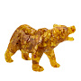 Статуэтка из янтаря "Медведь", фотография 3. Интернет-магазин ЛАВКА ПОДАРКОВ