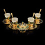 Кофейный сервиз на 4 персоны. Златоуст, фотография 1. Интернет-магазин ЛАВКА ПОДАРКОВ