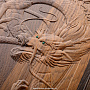 Нарды-шашки деревянные резные из черного дуба, фотография 4. Интернет-магазин ЛАВКА ПОДАРКОВ
