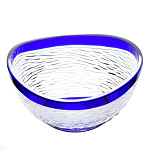 0056047/SK/4134340/ Хрусталь Ваза/фруктов "Серенада" h-136 d-244*239 C413434