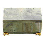 0053724/4033  Нат.камень ШКАТУЛКА 120*70*45