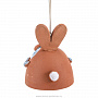 Керамический колокольчик "Кролик с бабочкой", фотография 4. Интернет-магазин ЛАВКА ПОДАРКОВ